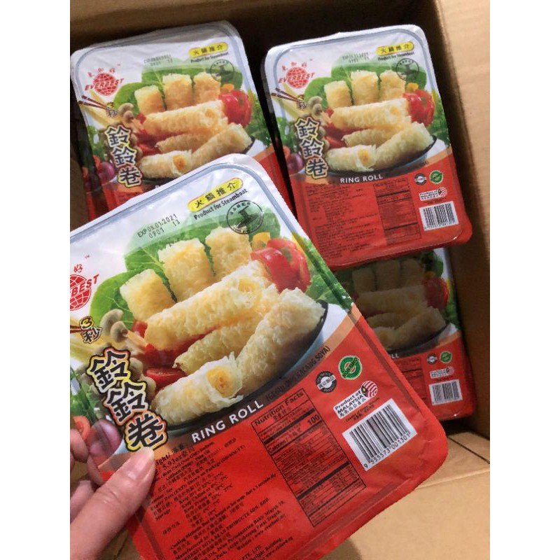 [NOWSHIP] Tàu hũ ky - Phù trúc cuộn Ring Roll