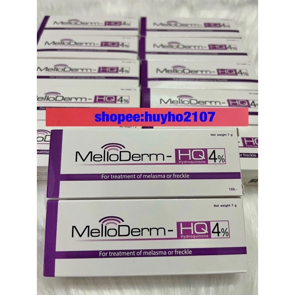 Kem MelloDerm HQ 4% loại bỏ thâm nám,tàn nhang,trắng da
