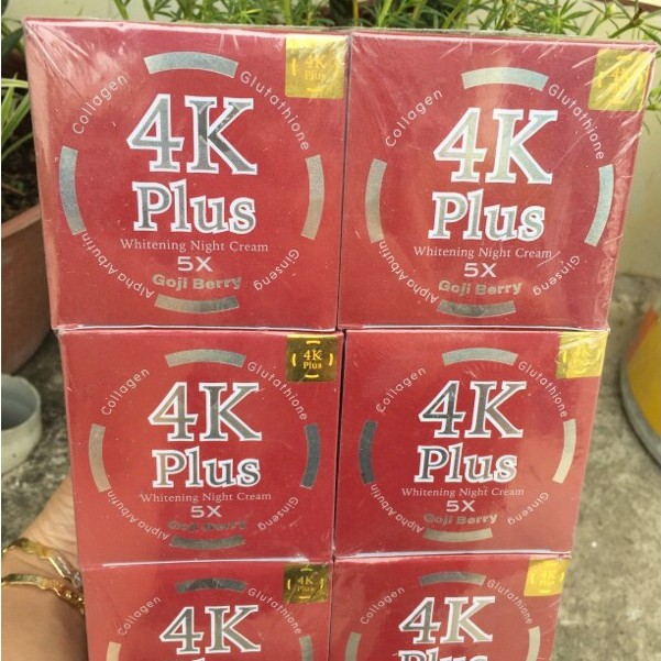 Kem face 4k plus đỏ Thái lan chính hãng