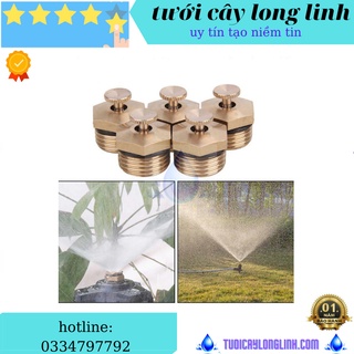 10 đầu phun bít đồng chỉnh lưu lượng