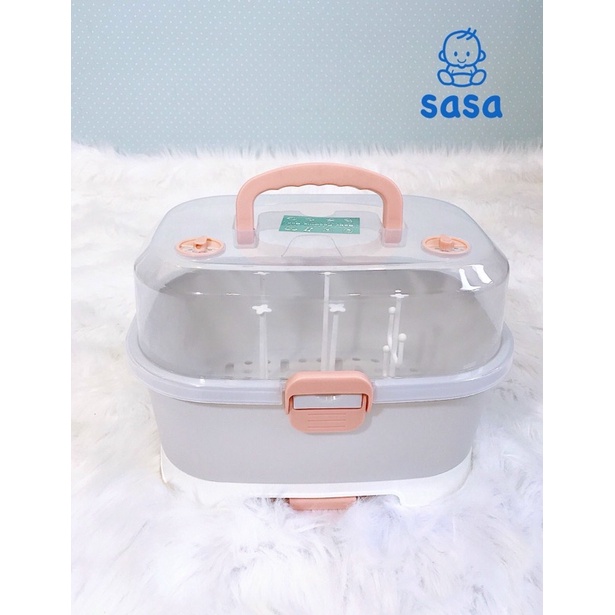 (Mẫu 2021) Khay Giá úp bình sữa Jupin mẫu mới có 2 van thoát hơi ẩm