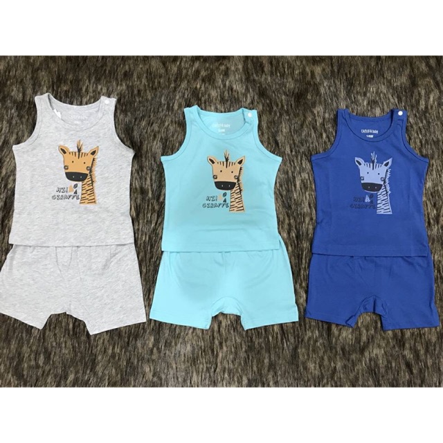 Bộ ba lỗ bé trai CANIFA cho bé trai từ 3 tháng đến 1 tuổi