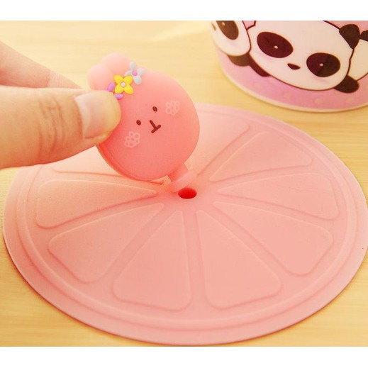 [Mã LIFE10K1904 giảm 10K đơn 20K] [CHỌN MẪU] Nắp đậy ly cốc bằng silicon nhiều mẫu xinh xắn | BigBuy360 - bigbuy360.vn