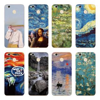 Ốp điện thoại TPU mềm in bức tranh Trời Sao của Van Gogh cho OPPO F9 Pro/F7/A7X/A7/A5S/AX7/A7N