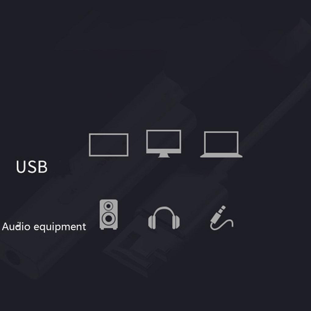 Thẻ Âm Thanh USB Ngoài 3 5mm Cho Laptop