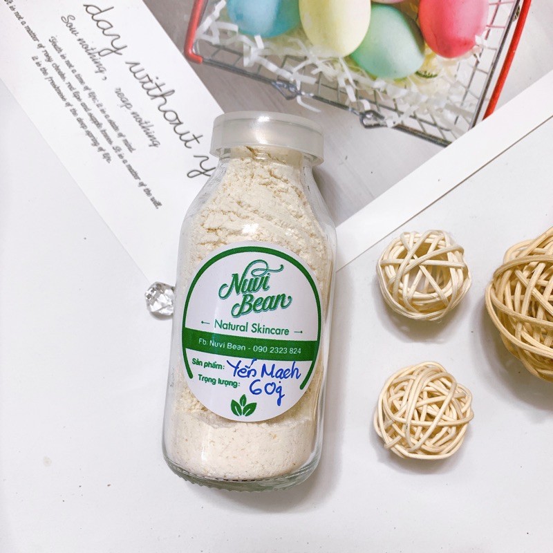 Lọ 60g Yến Mạch nguyên chất