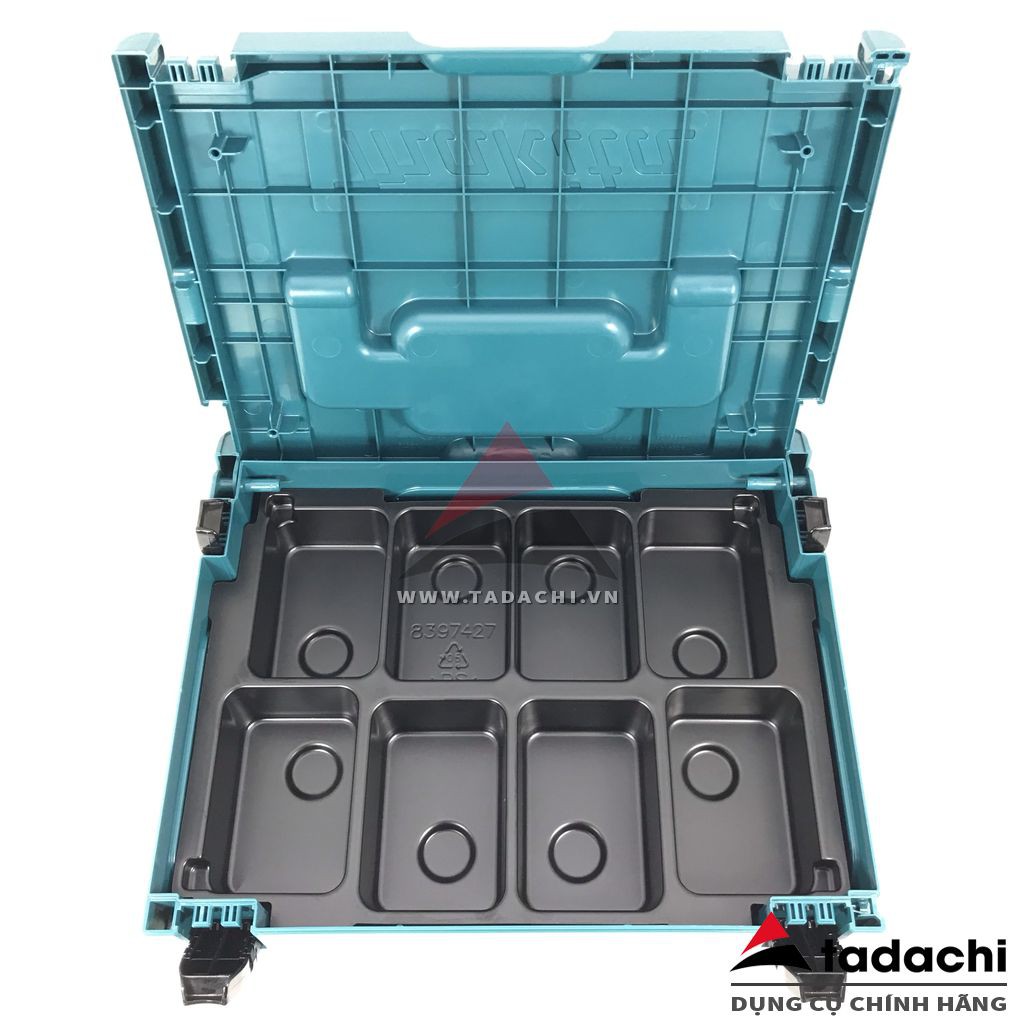 Thùng Makpac size 1 Makita (395x295x105mm) tặng kèm khai đựng pin 8 ngăn 839742-7