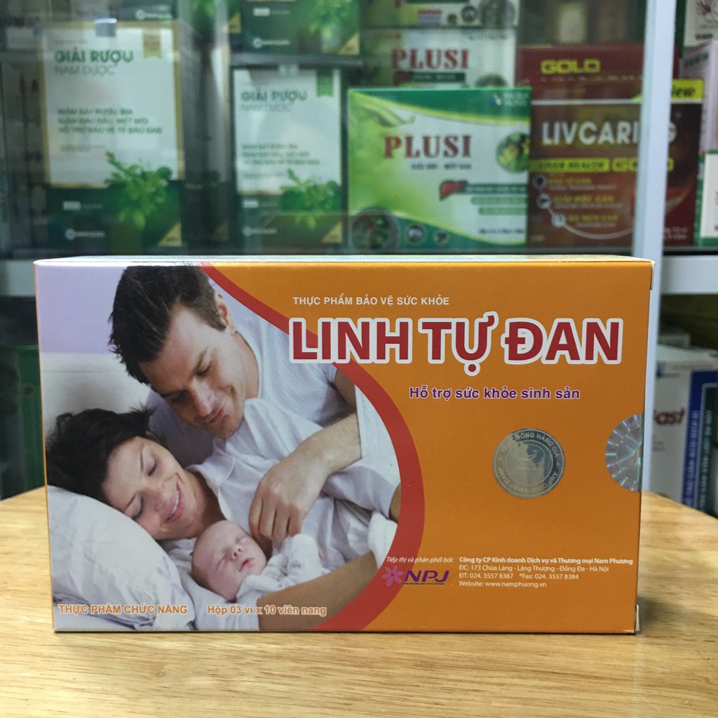 Linh tự đan hộp 30 viên