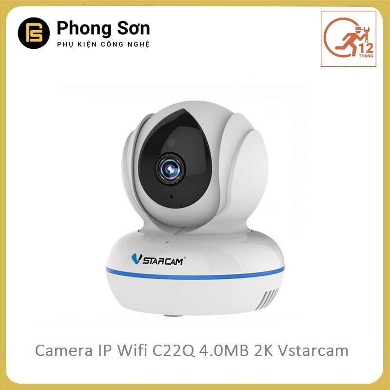 Camera IP Vstarcam C22Q 4.0 Megapixel 2K QHD (2560 x 1440p) ,camera CCTV