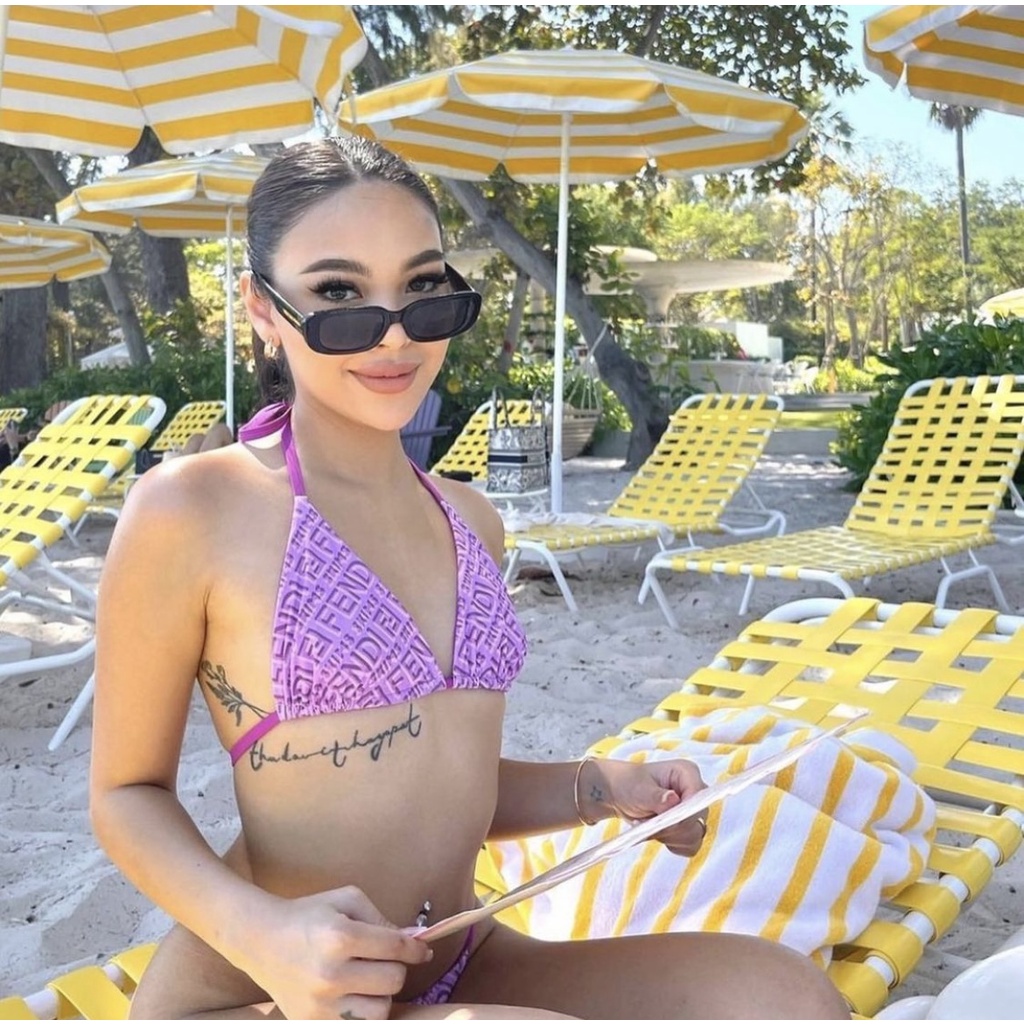 Bộ Bikini Ghép Nối fendiskims Kardashian