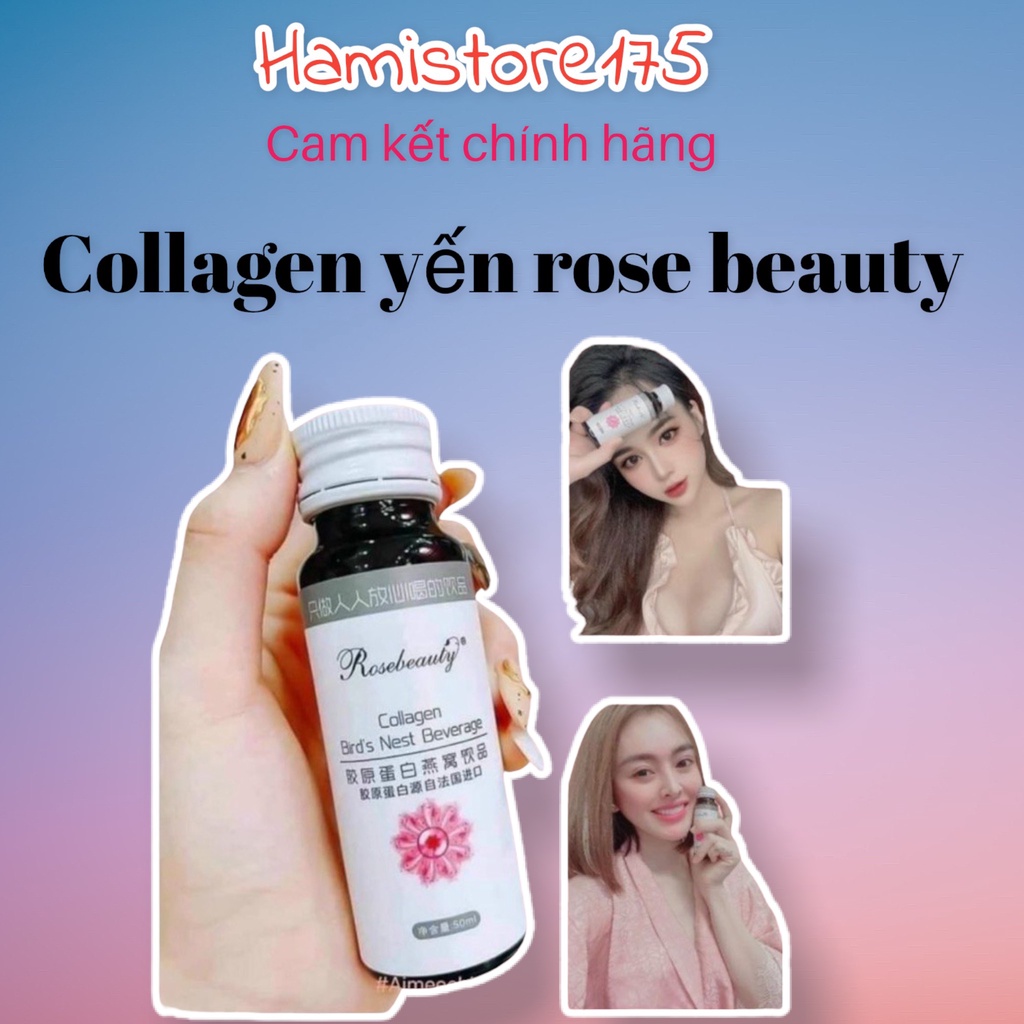[SẴN HÀNG]Collagen Rose Beauty Trắng da ( chính hãng 100%)