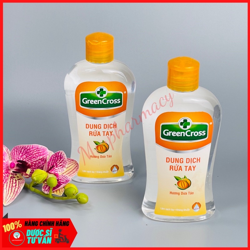 Dung dịch Nước Rửa tay Green Cross 250ml - Minpharmacy