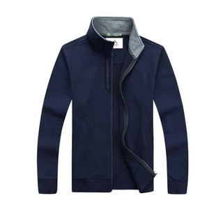 Áo khoác nỉ cổ đứng an07