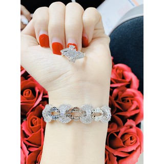 Bộ lắc và nhẫn hợp kim cao cấp