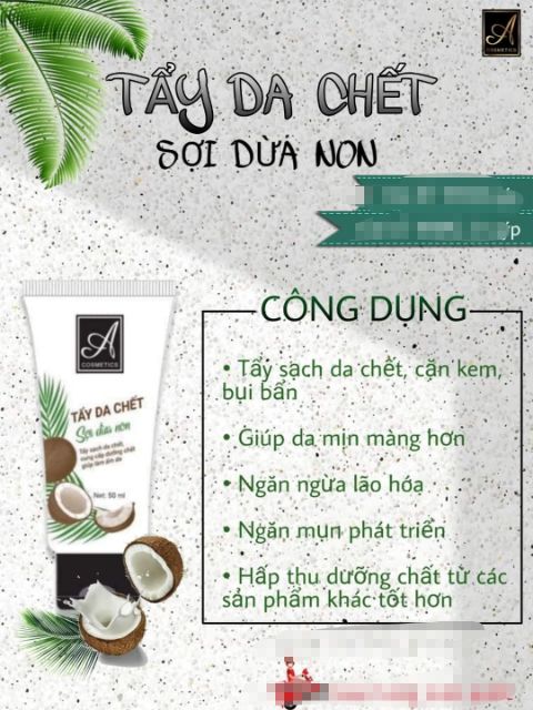 (Face) Tẩy da chết sợi dừa non dành cho face | BigBuy360 - bigbuy360.vn