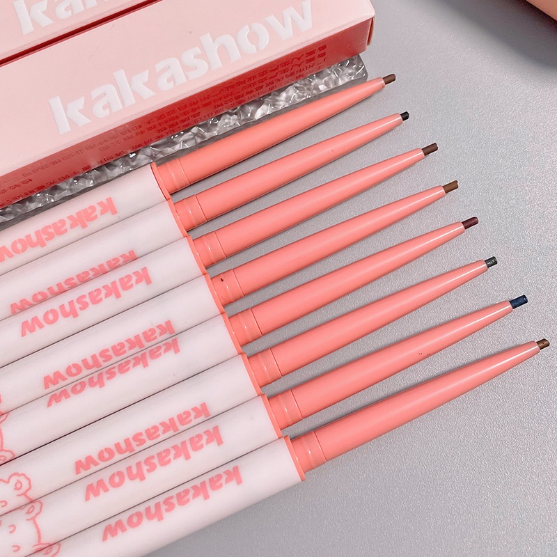 Kẻ mắt Cappuvini Kakashow 0.8g đầu mảnh 1.5mm chống thấm nước lâu trôi