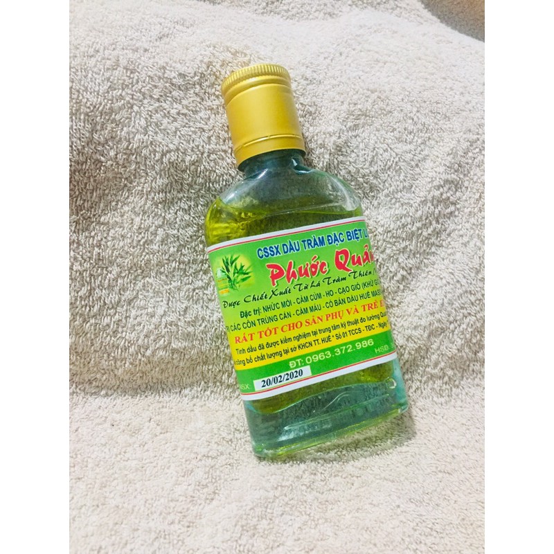 COMBO 2 chai dầu tràm Phước Quảng đặc biệt nguyên chất cho bé 100ml