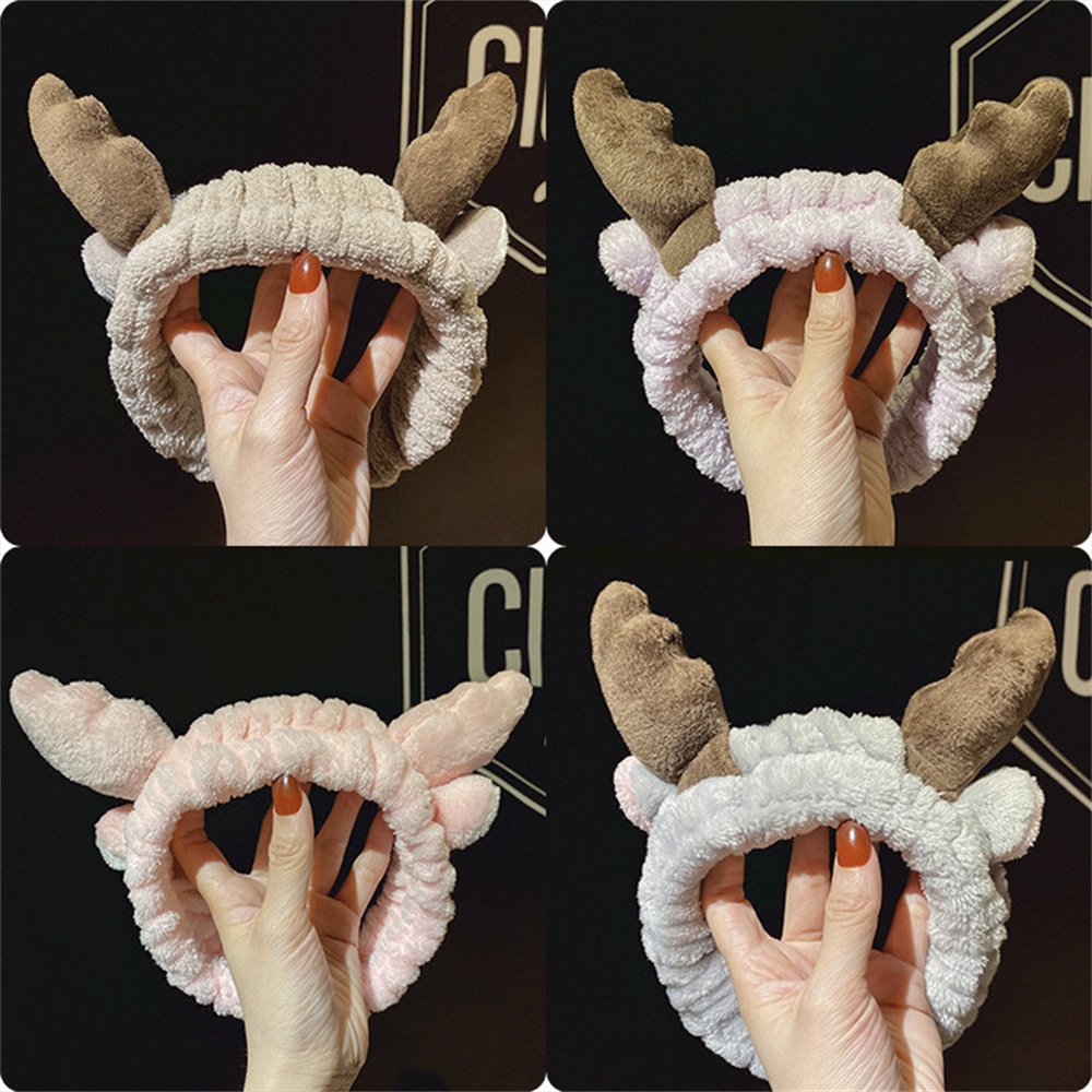 Băng đô lông mềm đa năng phong cách Hàn Quốc đáng yêu xinh xắn cho nữ