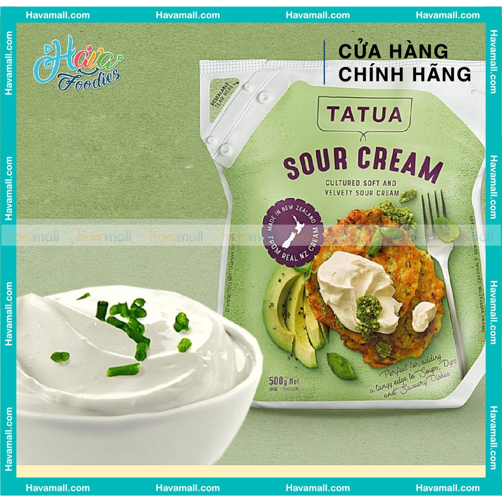 Kem Chua Sour Cream Tatua 500gr
