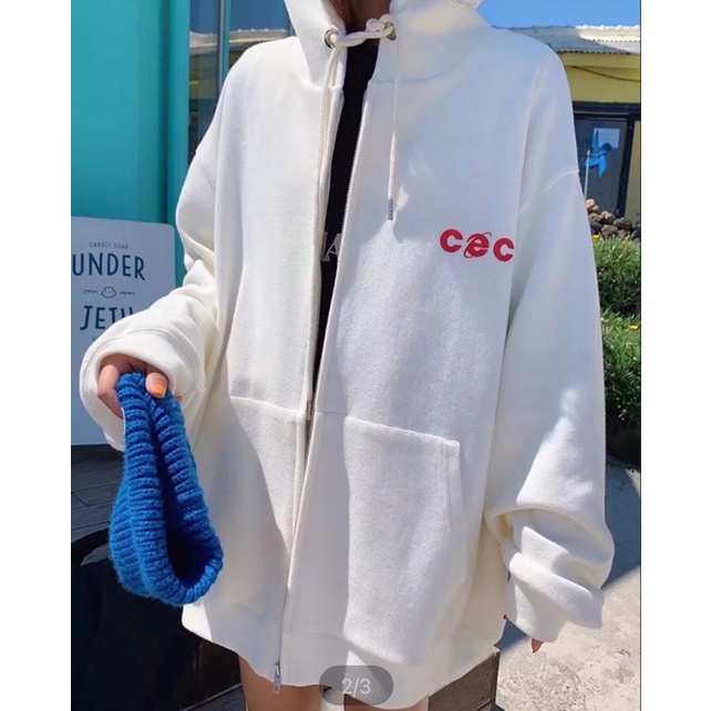 ÁO KHOÁC NỈ NGOẠI CEC FORM THỤNG TAY BỒNG