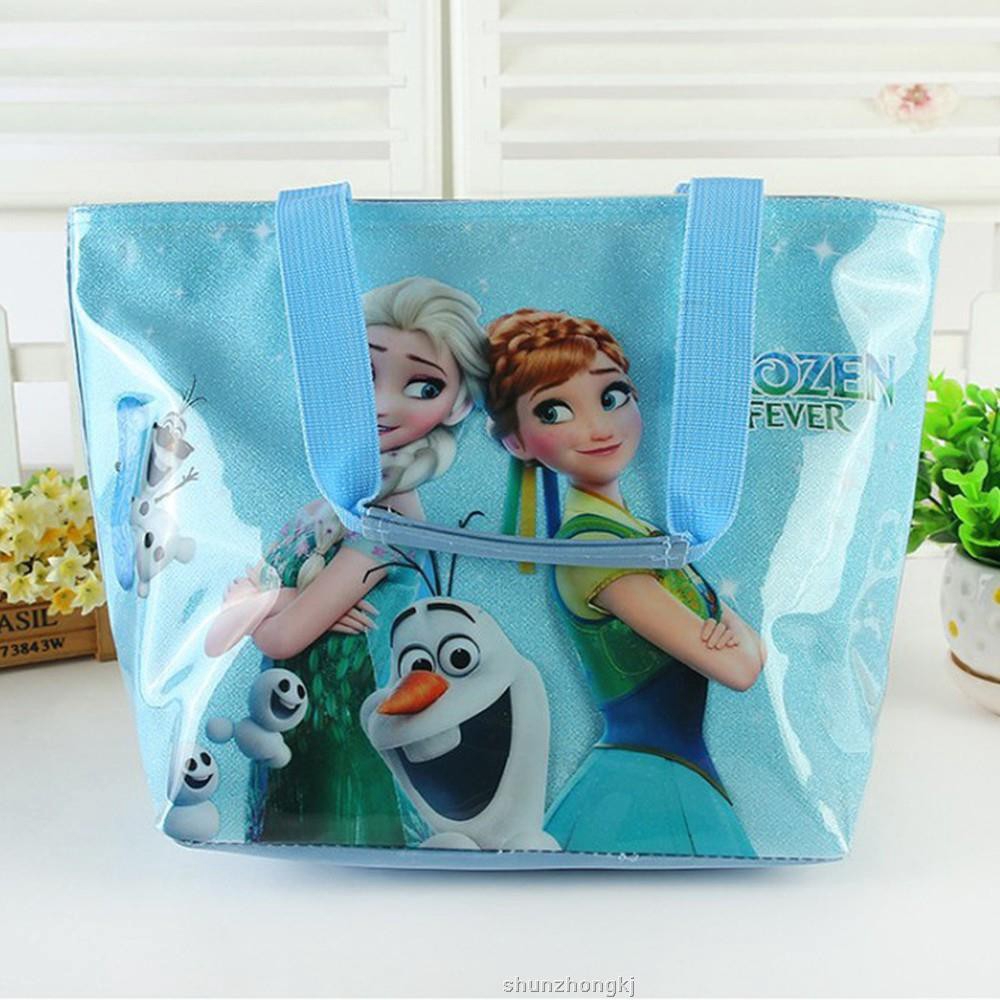 Shopping Bag Disney Sofia Anna Đầu tiên & Elsa Frozen Toy lưu trữ túi túi du lịch