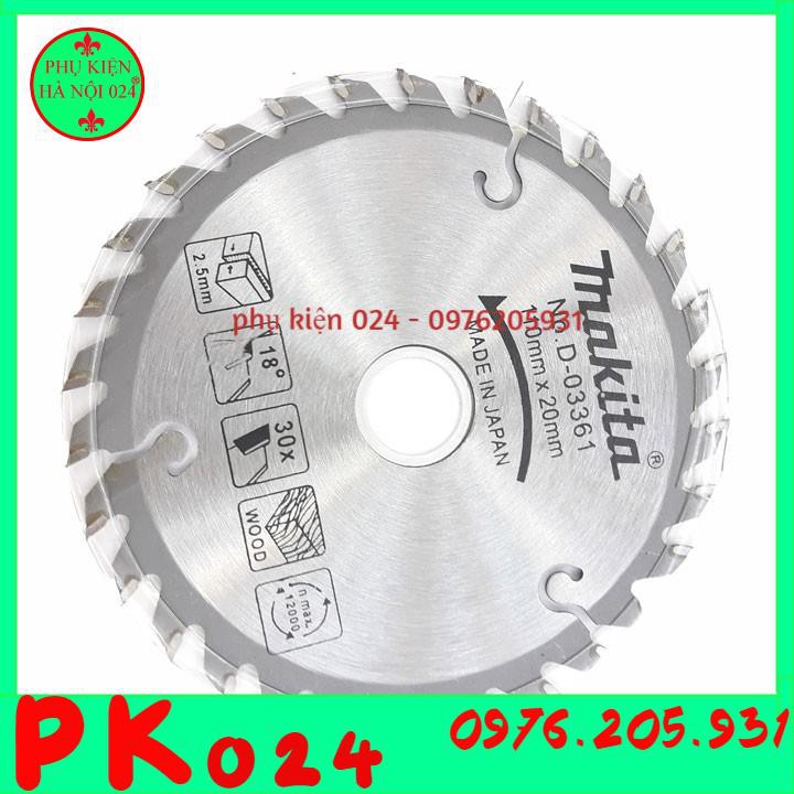 Lưỡi Cưa Gỗ-4 Inch Đường Kính 110mm x 30mm Chính Hãng Cao Cấp