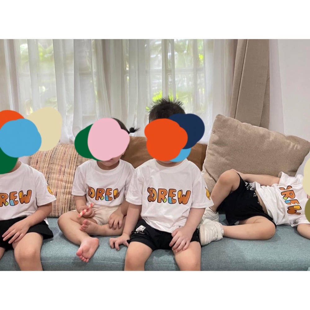Áo thun Drew bear cho bé , áo phông cho bé chất cotton 100% , TP KIDs MSP 1245