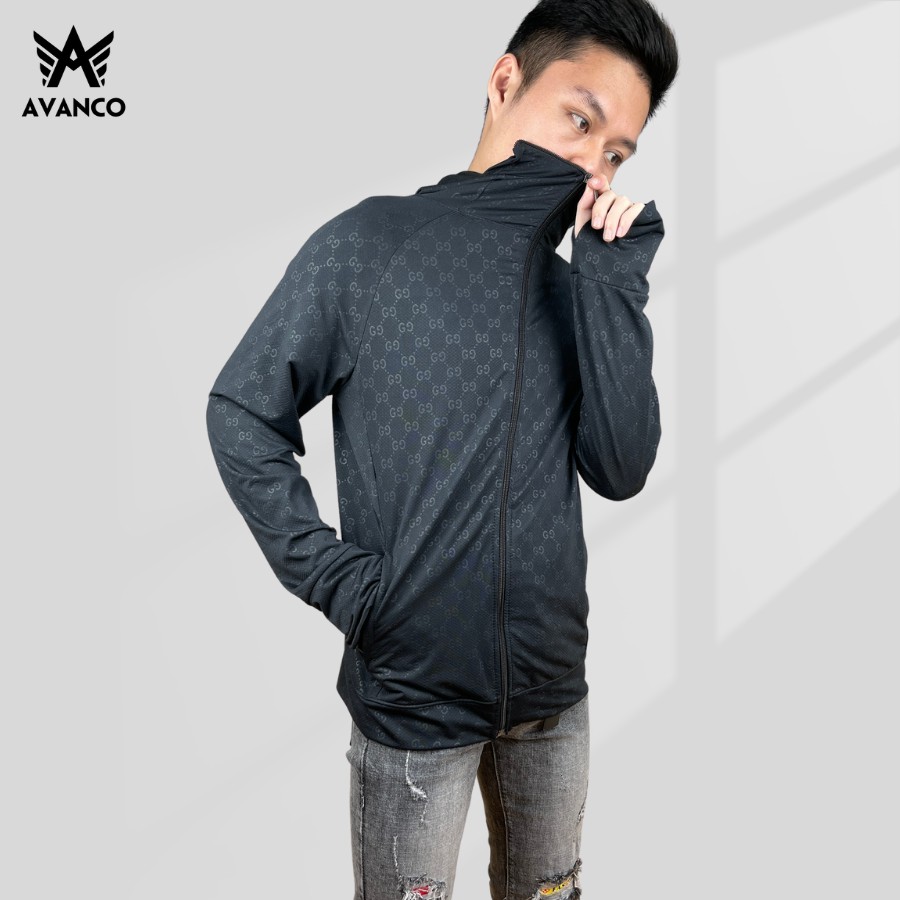 Áo khoác chống nắng unisex họa tiết 3D thời trang che mặt thay khẩu trang AVANCO - AV24 | BigBuy360 - bigbuy360.vn
