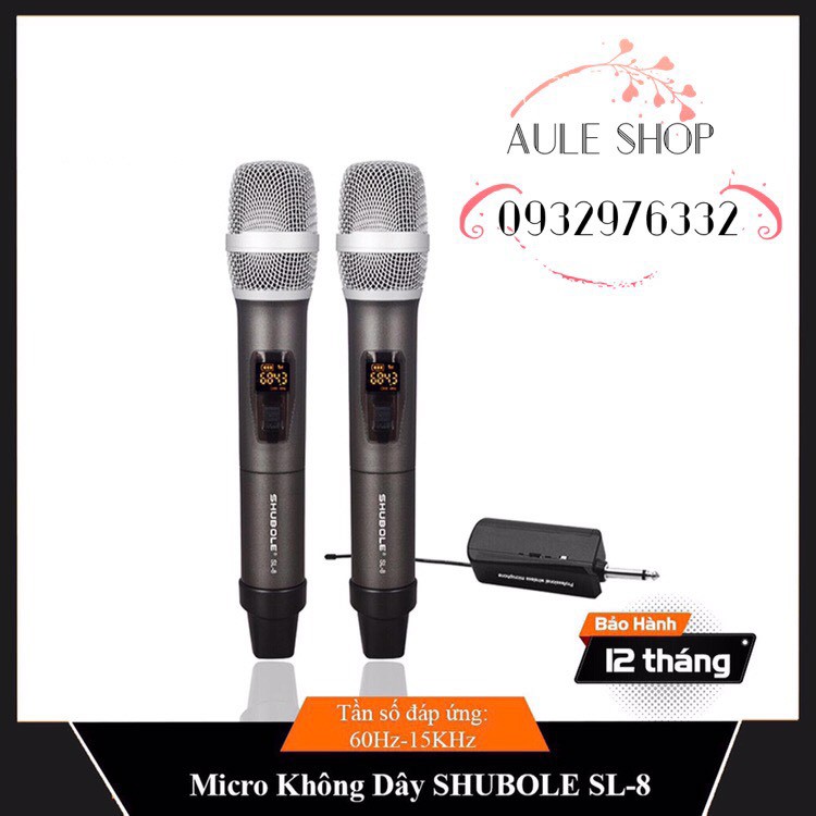 MICRO KHÔNG DÂY SL-8 / MU2- MIC XỊN - GIÁ MỀM