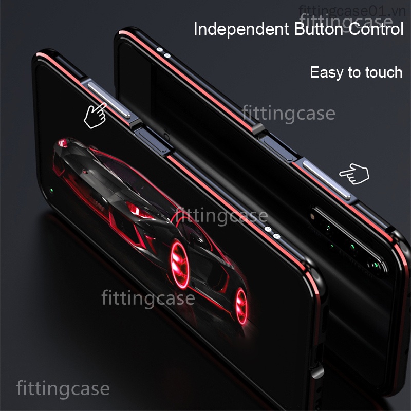Ốp điện thoại viền kim loại nhôm chống sốc cho Asus Rog Phone 5S 3 2 Rog 5 Ultimate Rog5s rog3 rog2 rog5