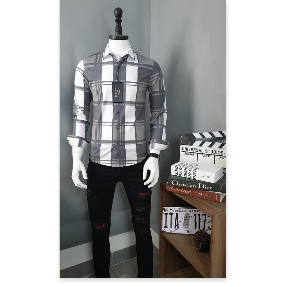 ÁO SƠ MI NAM PHONG CÁCH THỜI TRANG HHP SÀNH ĐIỆU CÁ TÍNH