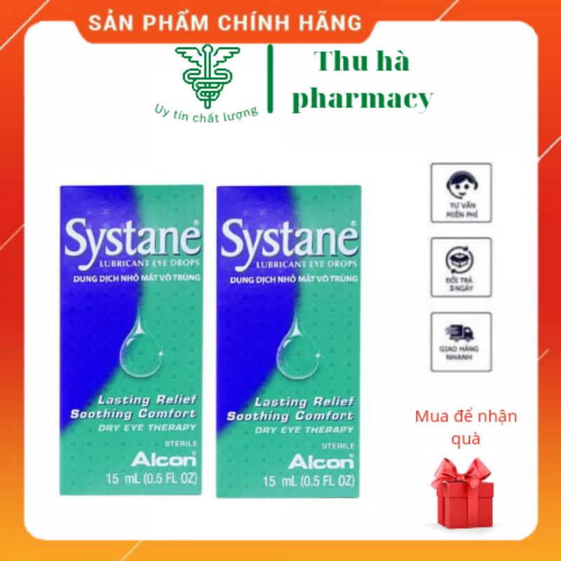 Dung Dịch nhỏ mắt systan 15ml