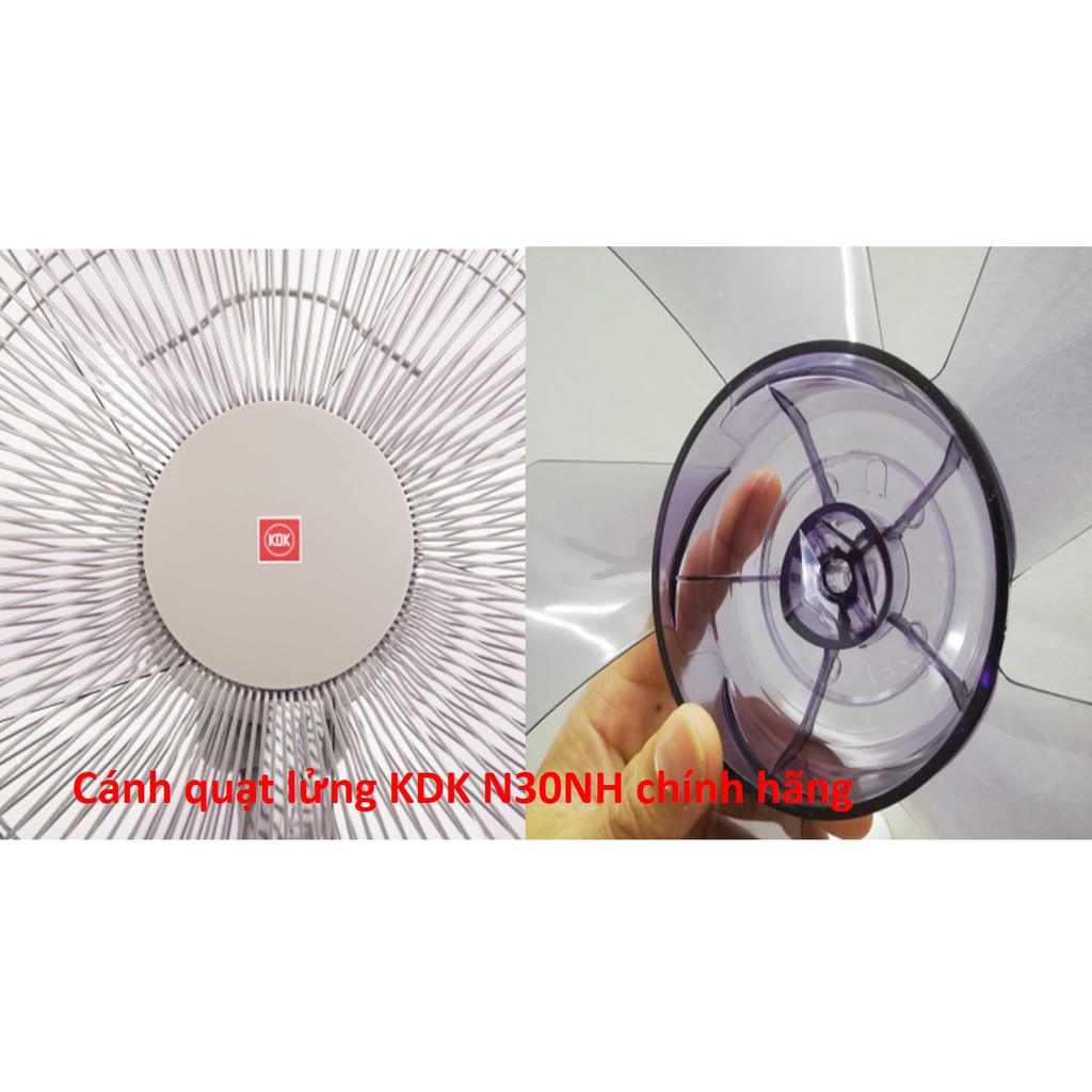 Cánh quạt Panasonic F308NH chính hãng và quạt lửng KDK N30NH  - linh phụ kiện quạt Panasonic