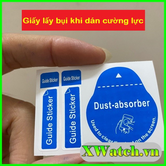 Giấy lấy bụi dán kính cường lực