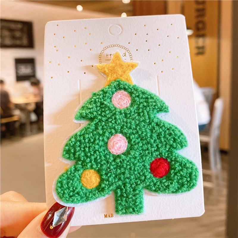 Bộ Kẹp Tóc Phong Cách Giáng Sinh Jp6