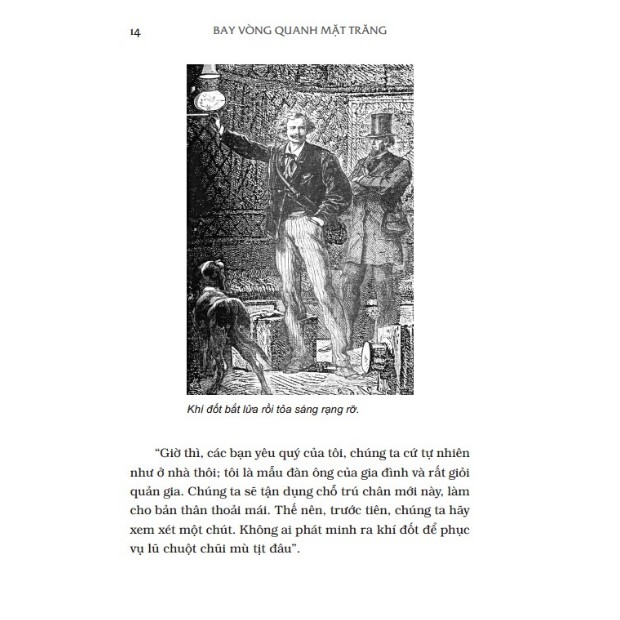 Sách - Bay vòng quanh mặt trăng (bìa mềm)