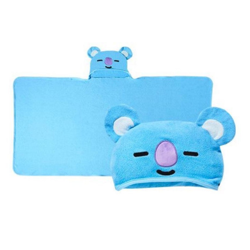 Bộ Khăn tắm trùm đầu BT21 BTS cao cấp - ẢNH THẬT SẴN HÀNG