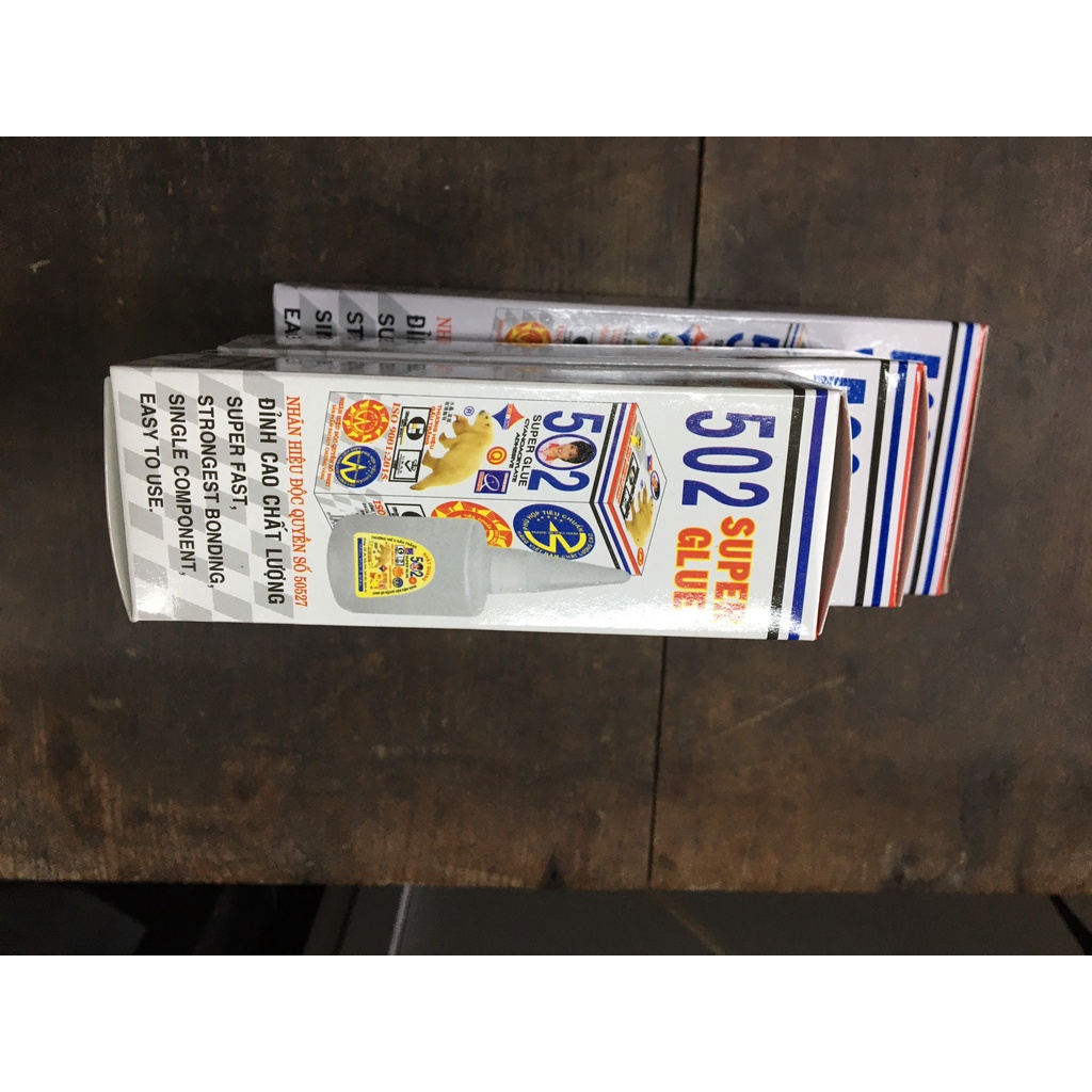 Keo dán sắt 502 hiệu Con Gấu 100ml / 200gml / 500ml, keo dán siêu dính