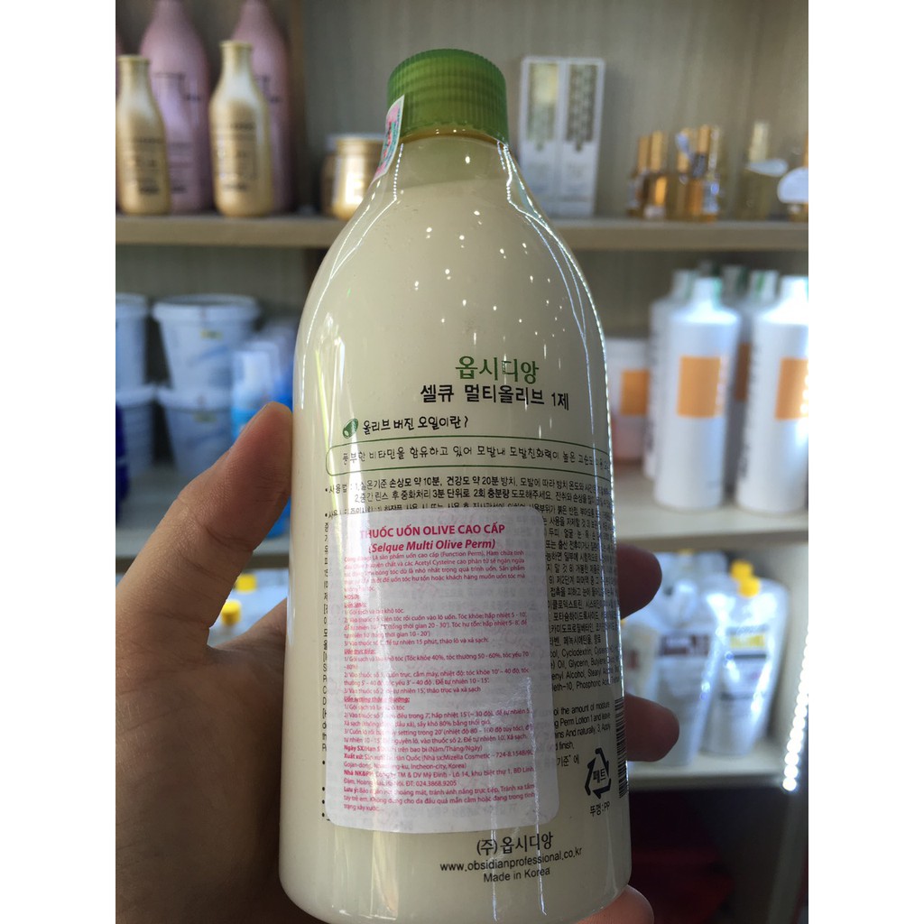 Thuốc uốn lạnh selque olive cao cấp số 1 Obsidian | BigBuy360 - bigbuy360.vn