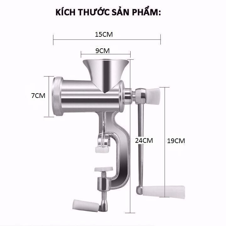 MÁY XAY THỊT QUAY TAY BẰNG GANG, máy xay thịt, xay cá bằng gang