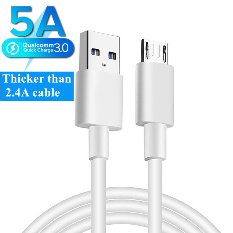 Dây cáp sạc nhanh điện thoại Micro USB dành cho Vivo Oppo