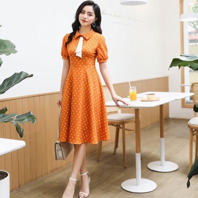 Đầm xoè cao cấp UNI korea fashion