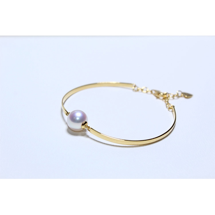 Vòng tay lắc tay titan nữ ngọc 2 mảnh S1-207 - CAM KẾT KHÔNG GỈ, KHÔNG BAY MÀU - BẢO HÀNH 12 THÁNG