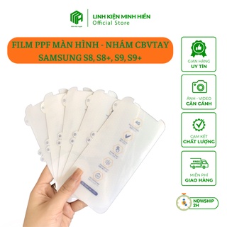 Miếng dán màn hình, dán PPF nhám chống vân tay màn hình Samsung S8/S9 , Note 8/9, S8+/S9+
