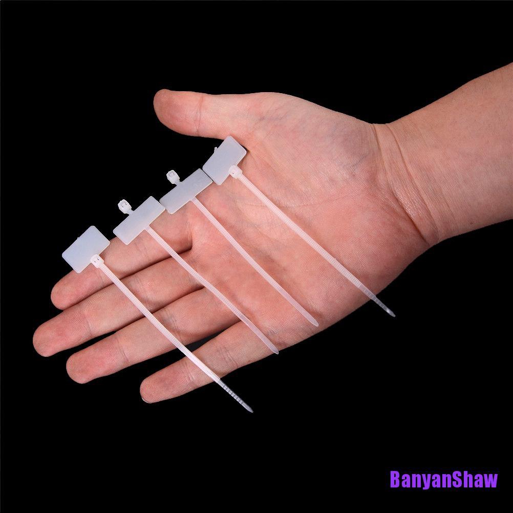 Set 100 Thẻ Đánh Dấu Dây Cáp Nguồn Rj45 Rj12 Tự Khóa Tiện Dụng | BigBuy360 - bigbuy360.vn