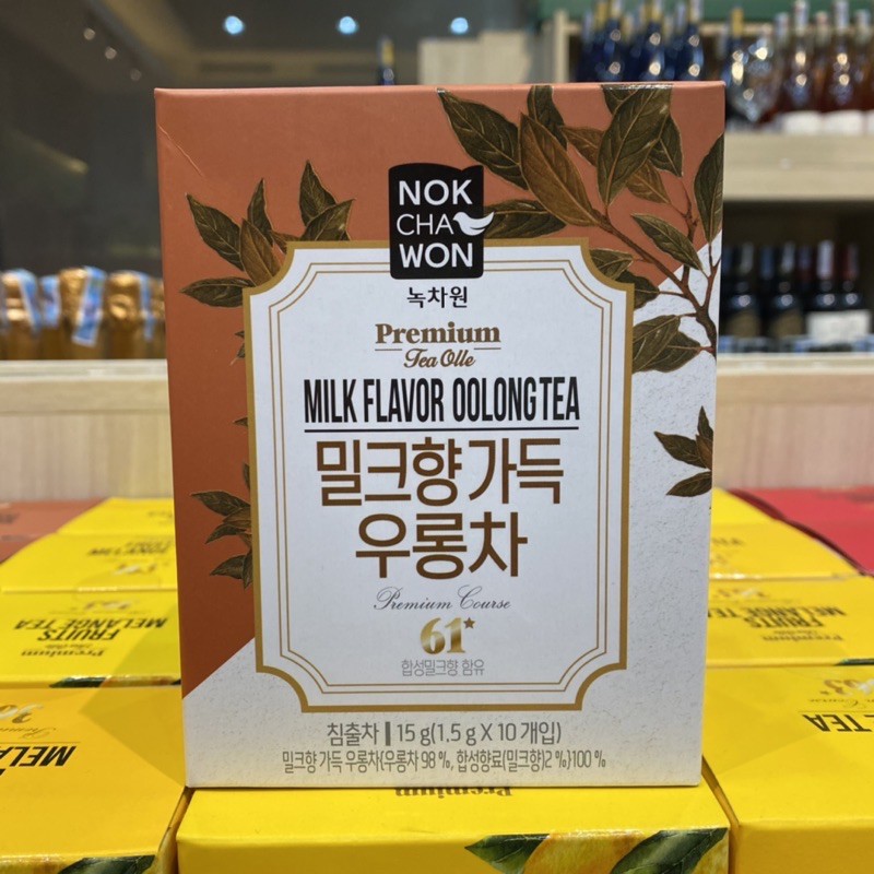 Trà Ô Long hương sữa Hàn Quốc Nokchawon - Milk Flavor Oolong Tea
