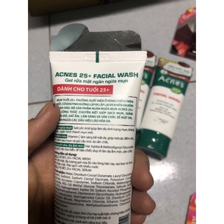 Sữa Rửa Mặt Acnes 25+