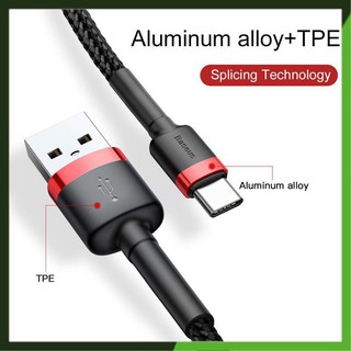 [ Hàng Chính Hãng ] Cáp sạc nhanh Baseus Cafule chân iPhone - Micro - Type C