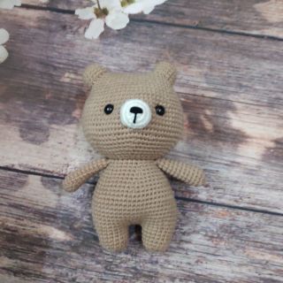 Thú bông móc len gấu handmade