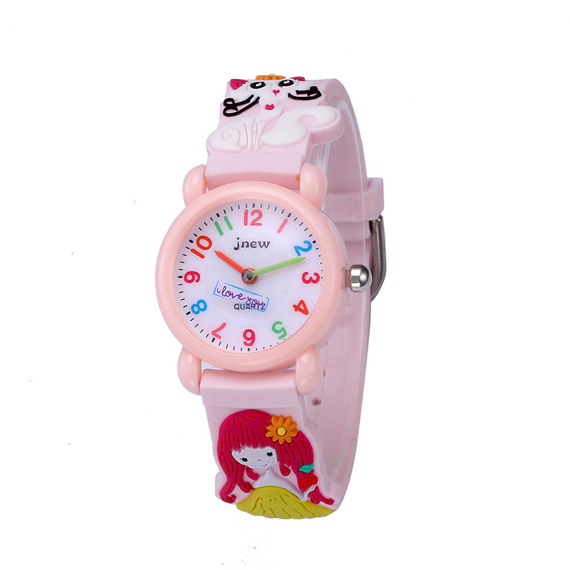 Đồng Hồ Trẻ Em 3d Chống Nước Mặt Hình Mèo Dễ Thương | BigBuy360 - bigbuy360.vn